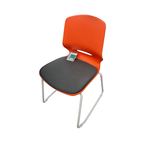 LM-201C-2 VISITOR CHAIR, ORANGE LM-201C-2 VISITOR CHAIR, ORANGE